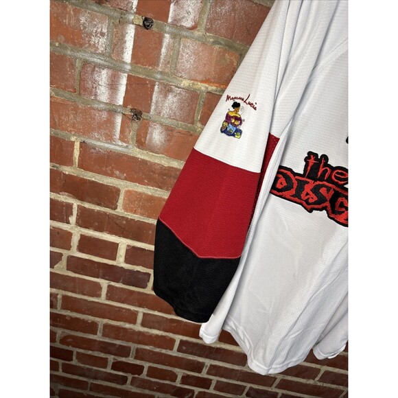 The Disciples Hockey Jersey Religion Funny Embroidery 7 White Needs Repair Large - Picture 6 of 10